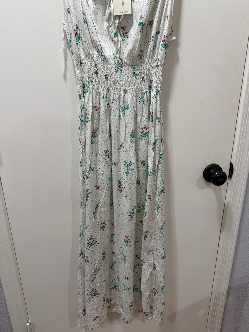Seven Islands White Floral Sleeveless Summer Dress - Picture 3 of 12